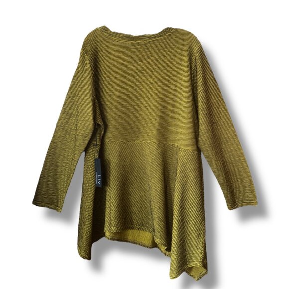 Liv by Habitat Artsy Asymmetrical Tunic NWT - Picture 2 of 5